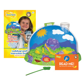 Insect Lore Ladybug Land habitat dome for close observation of the life cycle