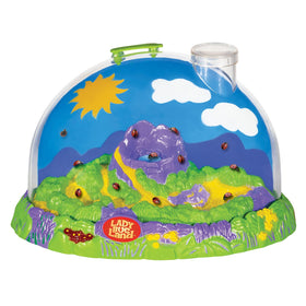 Insect Lore Ladybug Land magnifying lid for detailed viewing during science exploration