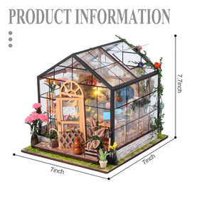 Insgen library diorama 1:24 scale evokes a quaint street nook