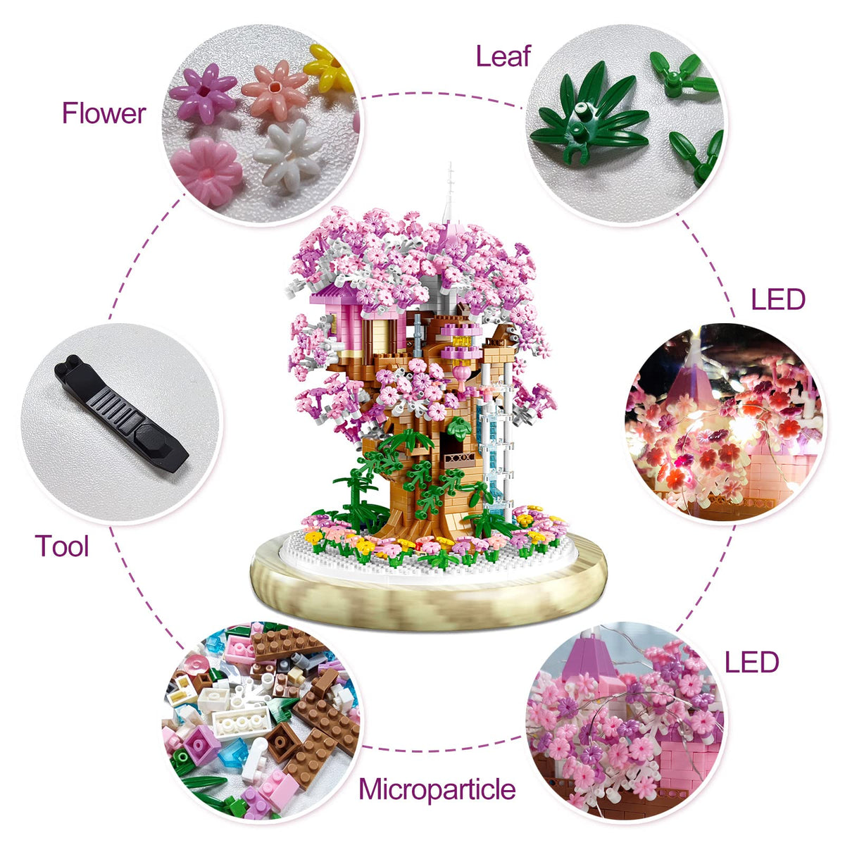Insgen micro-particle blocks closeup highlighting precise pieces for fine motor skills