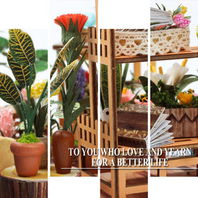 Insgen miniature furniture assembly for customizing rooms