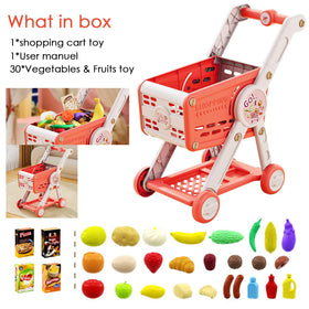 INSHUEY wheel brake feature keeps cart stable during play
