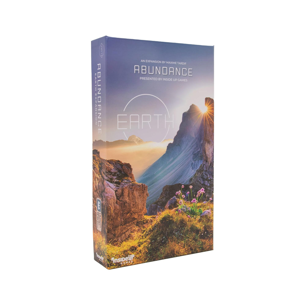 Inside Up Games Earth Abundance expansion card draft components support targeted hand optimization.