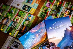Inside Up Games Earth Abundance expansion seeds resources offer tactile evolving resources for adaptive strategy.