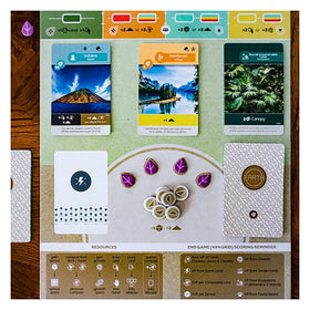 Inside Up Games Earth ecosystem synergy with plants, terrains, and fauna