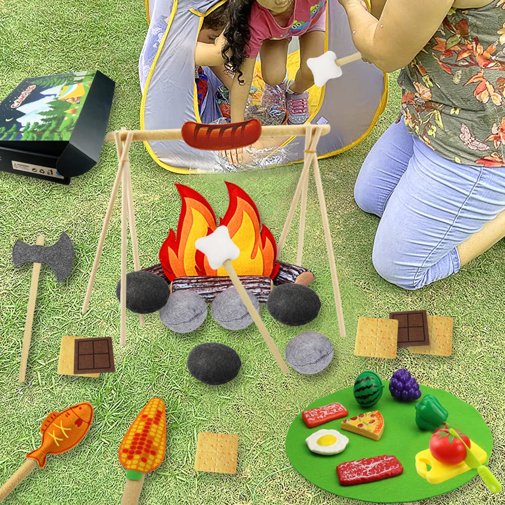 Inslat gift-box packaging presents a ready-to-gift camping set.