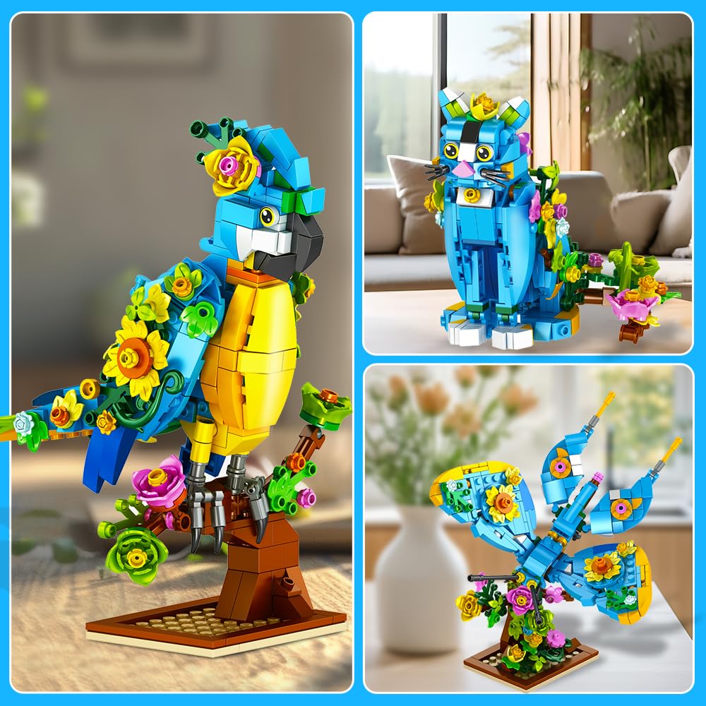 INSOON 3-in-1 flower petals and floral accents create a natural display
