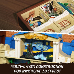 INSOON frame detailing The Persistence of Memory in bricks