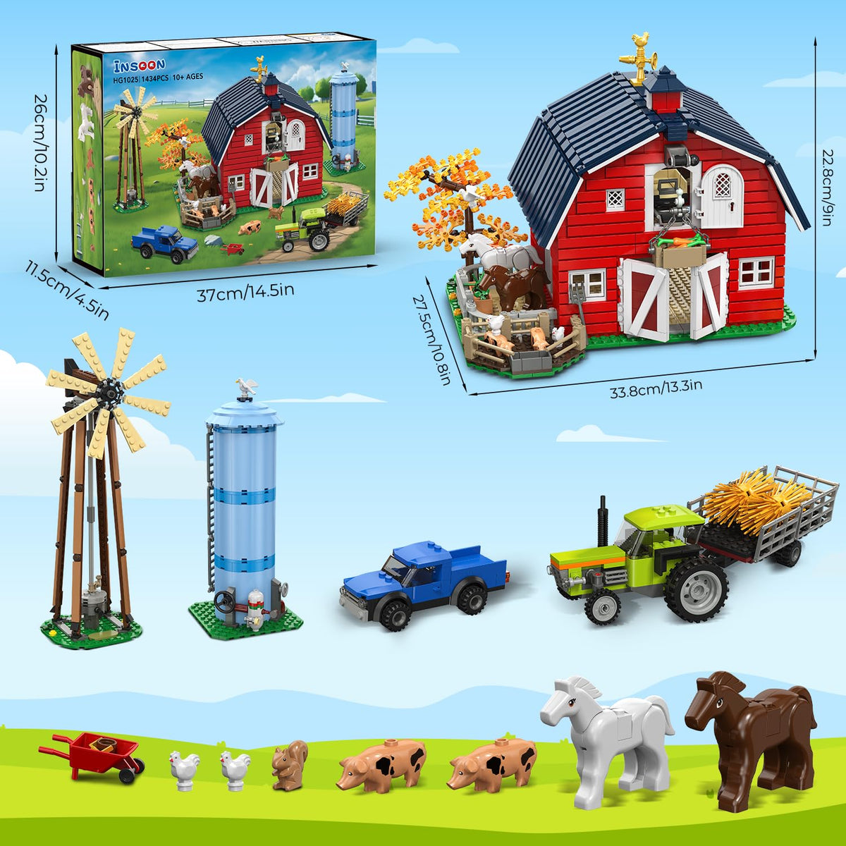 INSOON assembled diorama showcases rustic charm for display