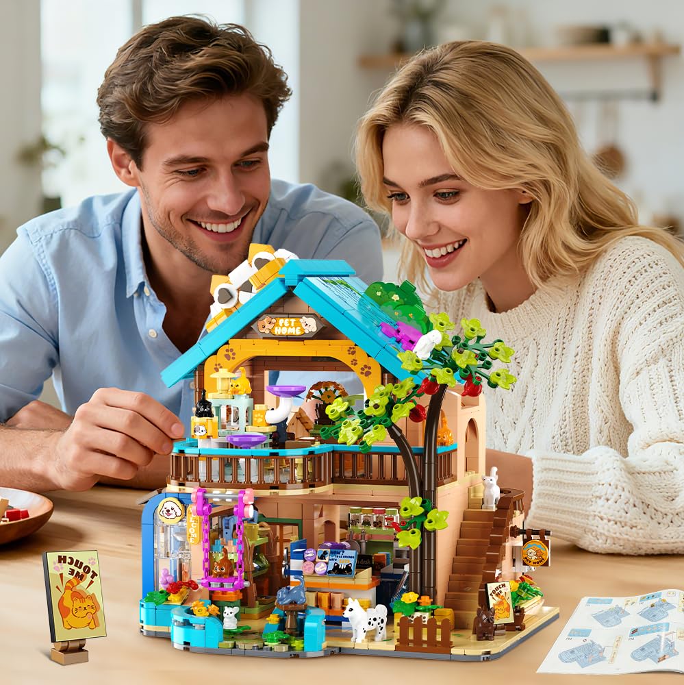 INSOON 1431-piece set with clear instructions suits solo or group builds
