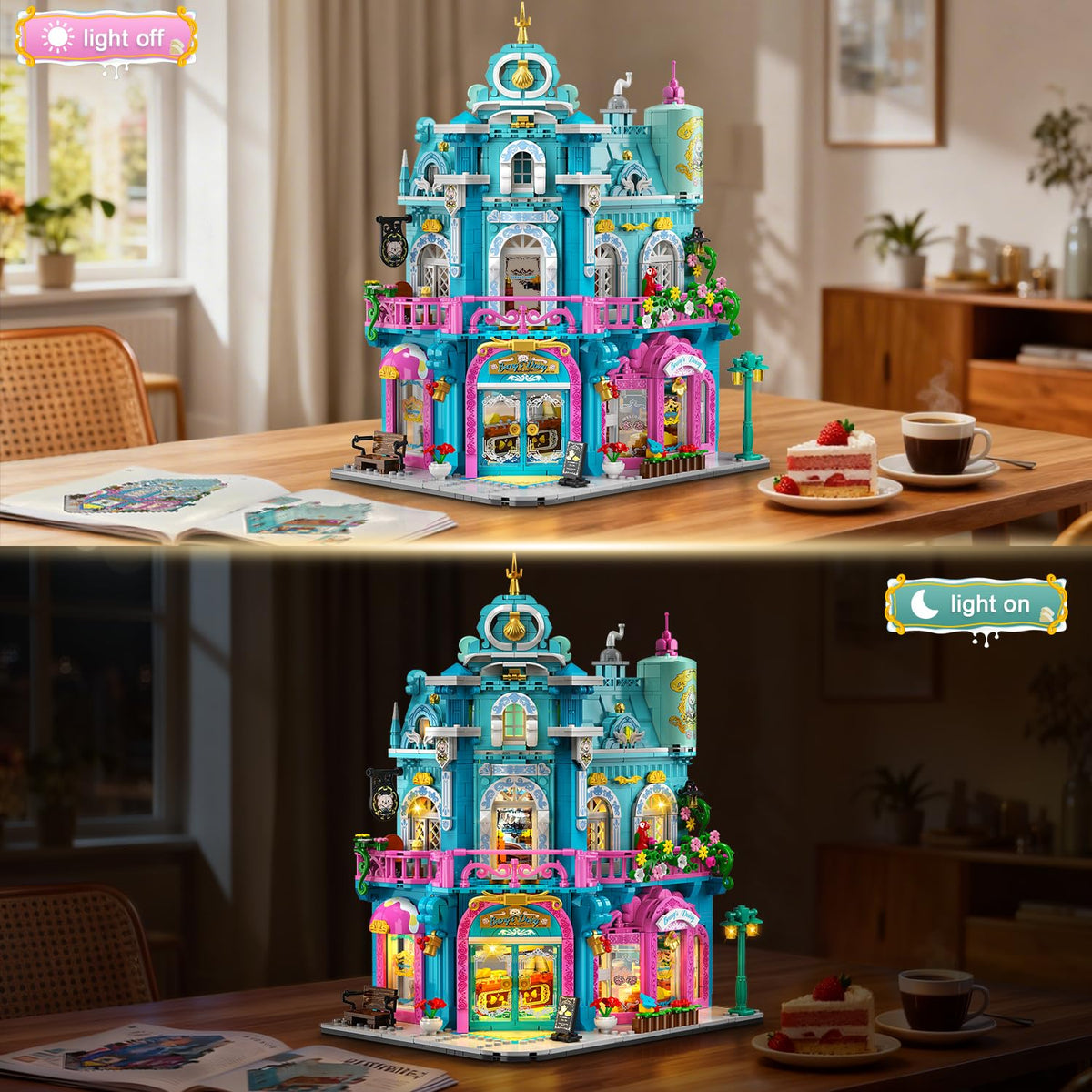 INSOON Castle Dairy Bakery deluxe gift box enhances unboxing appeal.