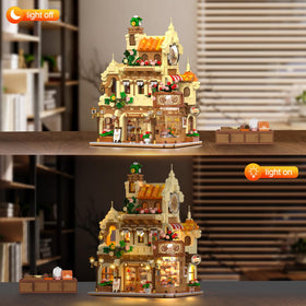 INSOON City Bakery Café set second-floor desserts display sparks imaginative storytelling.