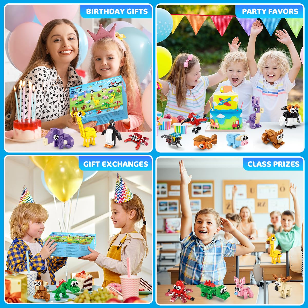 INSOON classroom prizes and gift fillers for birthdays and events