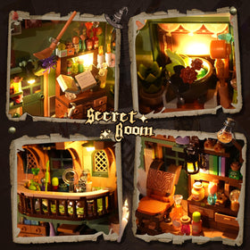 INSOON Magic Potion Book Nook cauldrons and herbs invite tactile exploration and storytelling