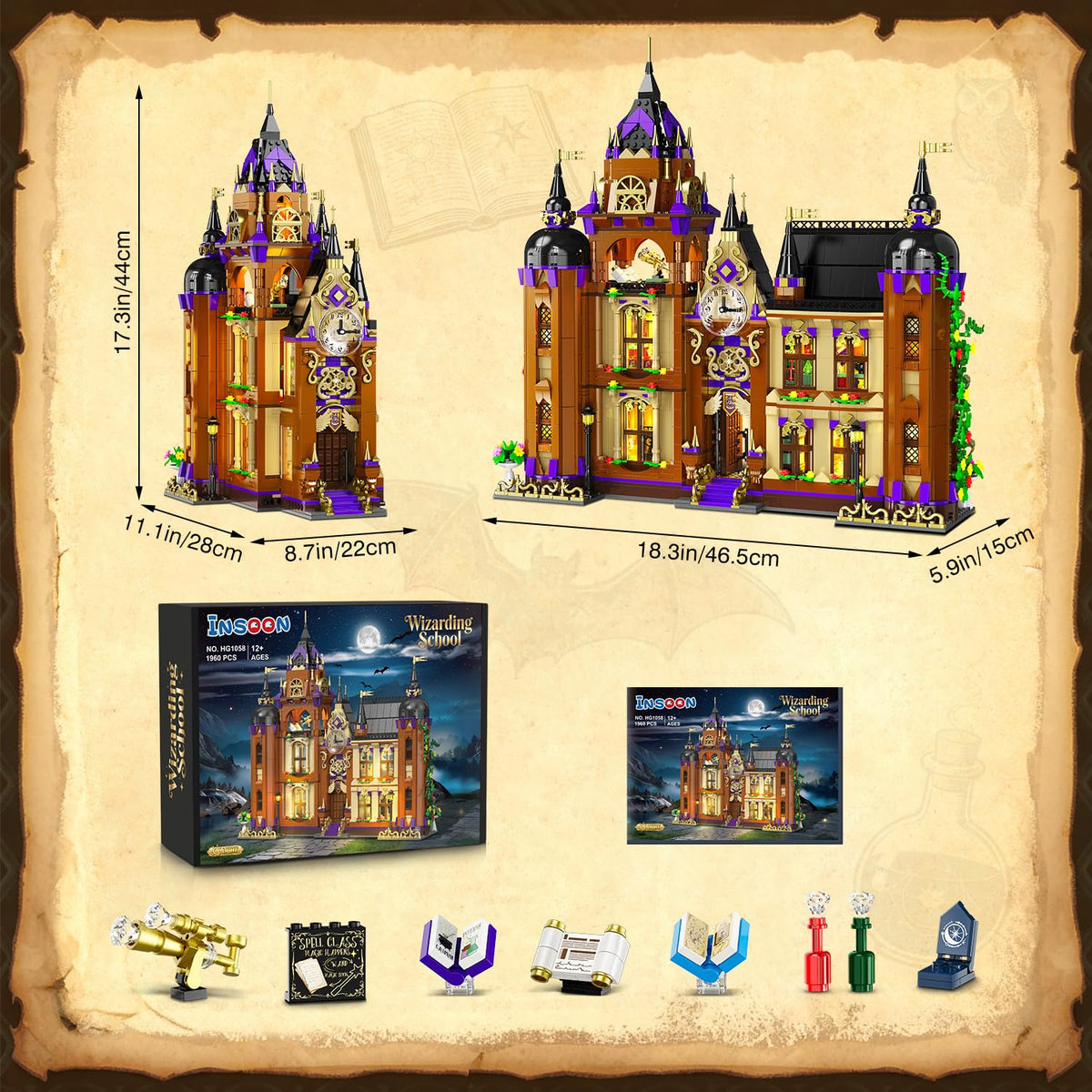 INSOON Magic School Gift Box packaging makes a premium Easter or holiday gift.