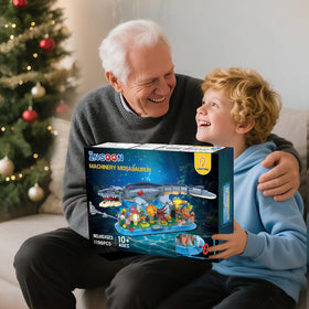 INSOON Mosasaurus night display benefits from soft LED glow