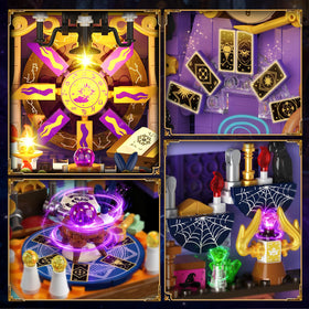 INSOON Mystic Divination Book Nook orbs and zodiac wheel highlight celestial motifs