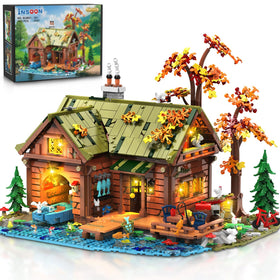 INSOON Overwater Cabin exterior lake view for tranquil desk display