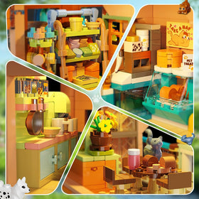 INSOON Pet store interior with cats and dogs ready for imaginative play