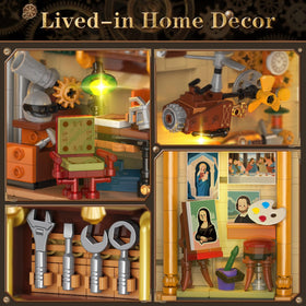 INSOON Book Nook workbench sketches showcase craftsmanship and DIY appeal