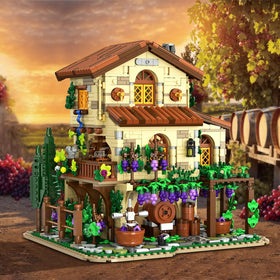 INSOON Winery Chateau House exterior European vineyard-inspired design