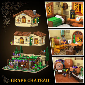 INSOON Winery Chateau House second-floor tasting room with terrace detail