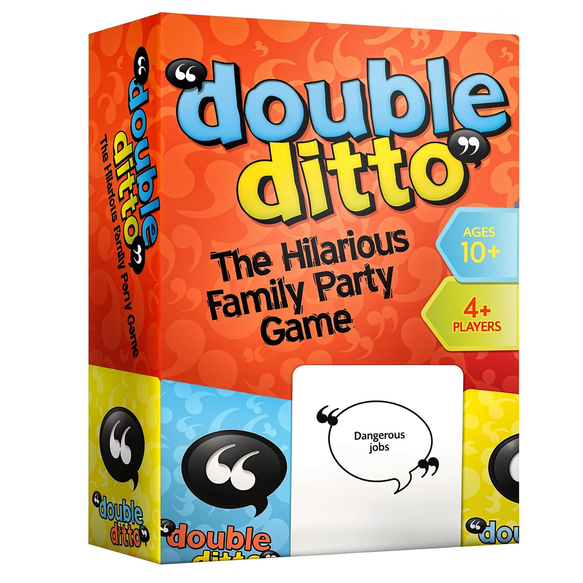 Inspiration Play Double Ditto card deck for creative prompts and family guessing.