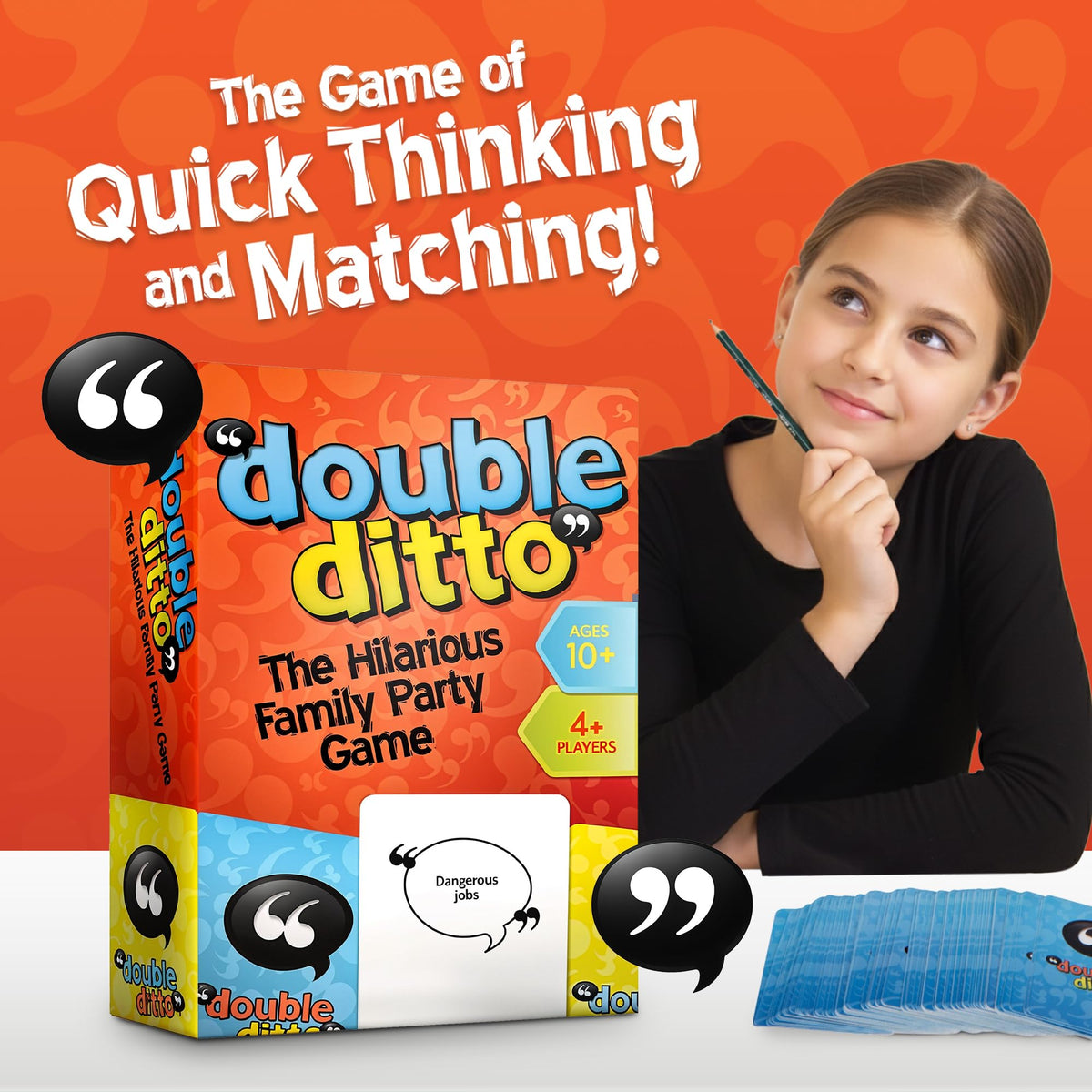 Inspiration Play Double Ditto timer speeds rounds for lively family play.