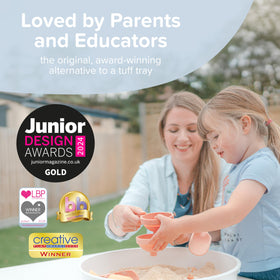 Inspire My Play 15.4-inch play area supports spacious exploration.
