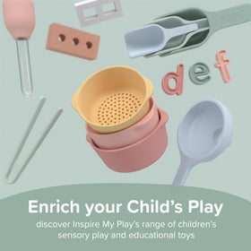 Inspire My Play open-ended play bricks for small-world scenes