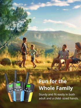Inspireyes backlit LCD screen for day and night visibility.