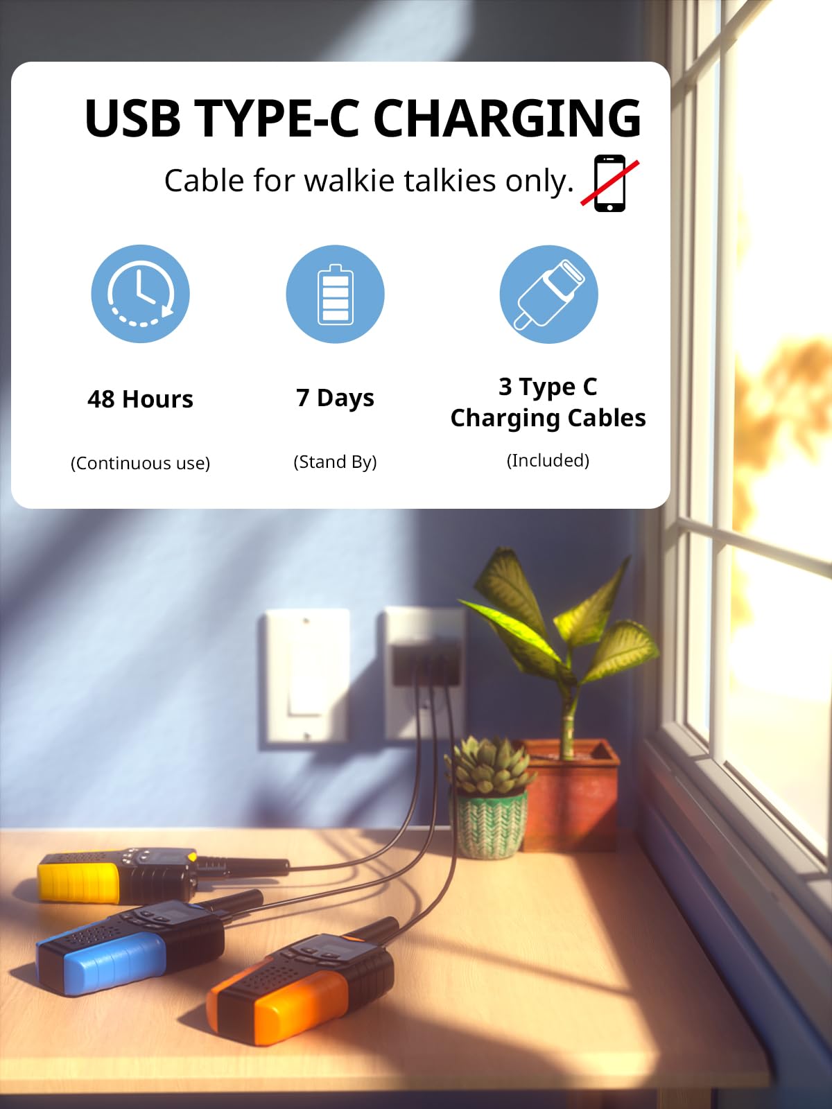 Inspireyes Walkie Talkies in use by kids on bike trail, encouraging outdoor adventures.