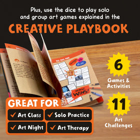 Insplore Art Dice style prompts encourage experimentation with technique