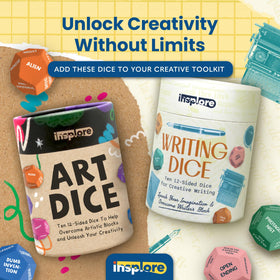 A complete creative writing kit to explore stories and prompts.