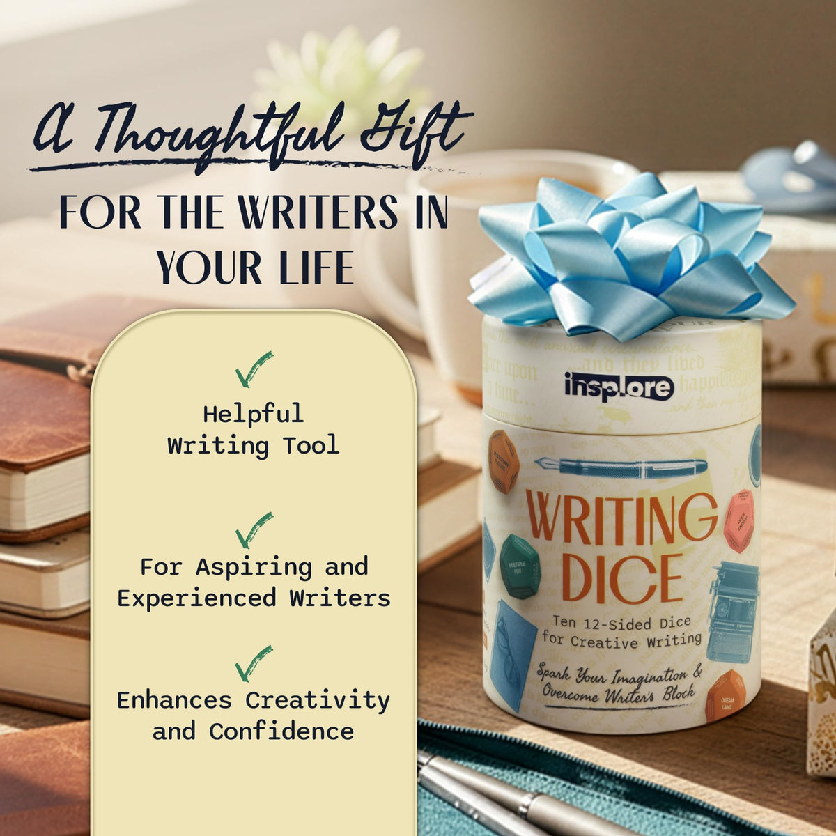 Rolls offer possibilities to overcome writer's block with fresh prompts.