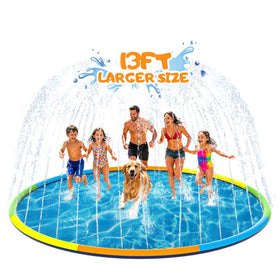 Instraella Splash Pad 13ft setup for easy backyard fun.