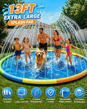 Instraella Splash Pad anti-skid surface keeps kids and pets safe.