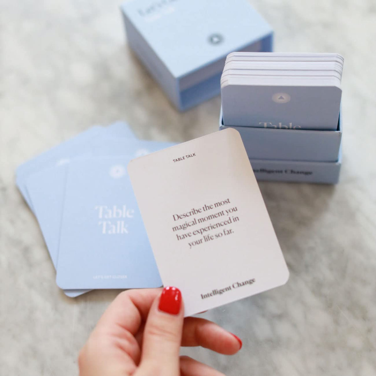 Date night conversation prompts card set sparks meaningful but light discussions.