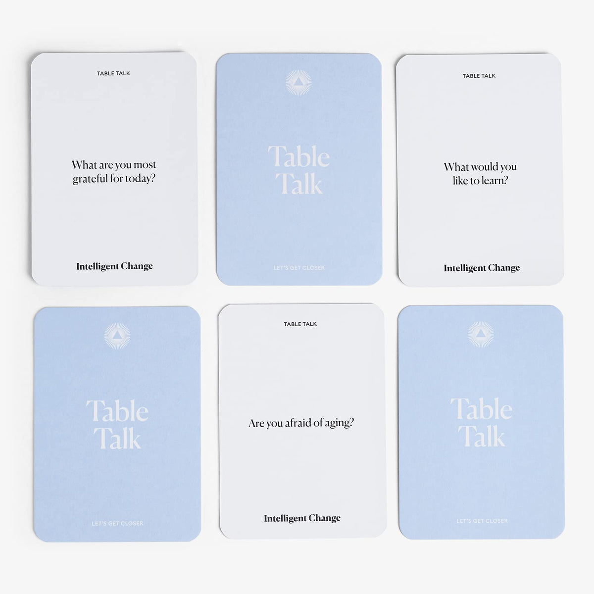 Intelligent Change family and friends card deck ready for casual gatherings.