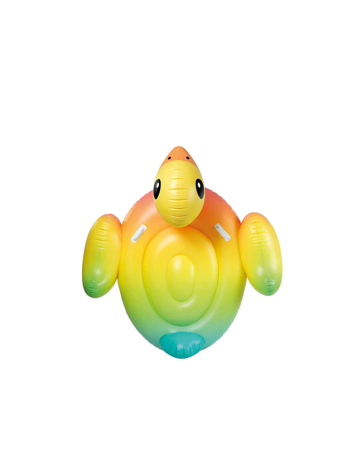Intex Baby Duck float side view highlighting dual handles for stability
