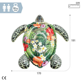 Intex inflatable turtle made from durable vinyl for summer fun