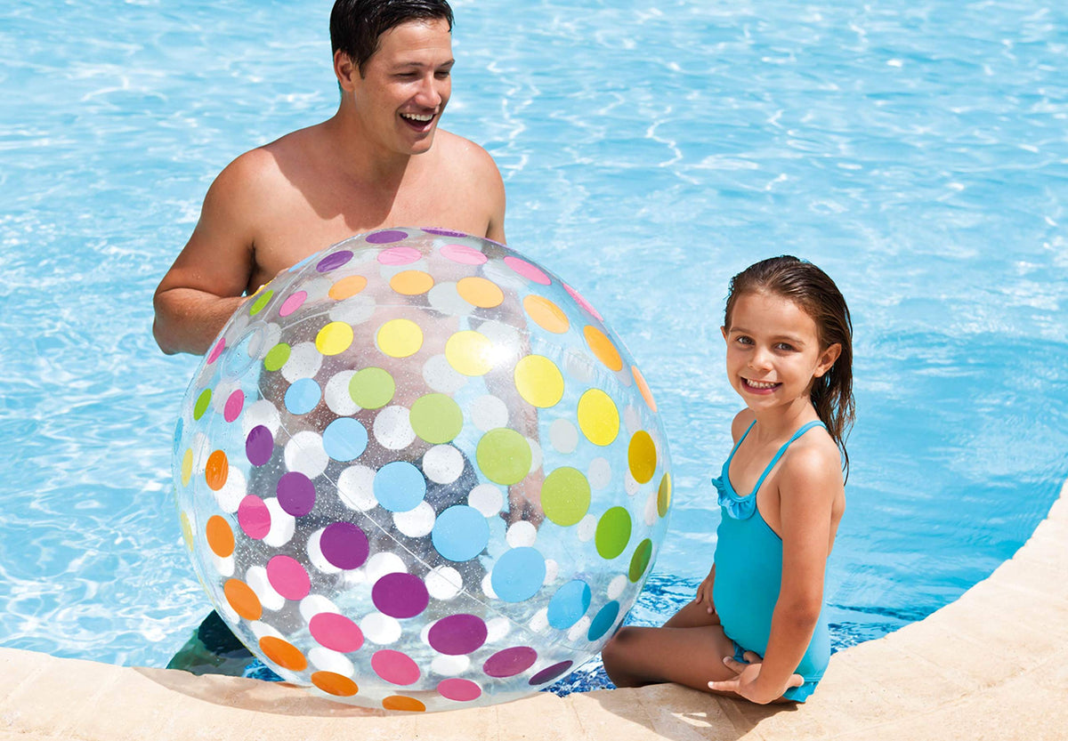 Intex Jumbo Ball 42in ideal for lake, pool, and beach outings