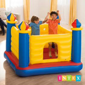 Intex Jump-O-Lene Castle colorful panels close-up highlight design