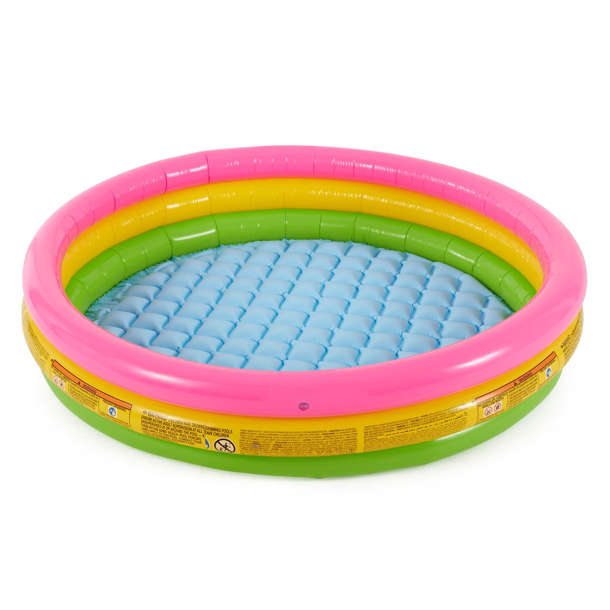 Intex Kiddie Pool Sunset Glow design for vibrant backyard fun on sunny days.