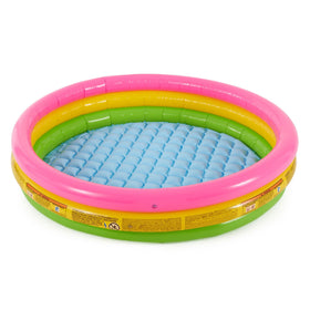 Intex Kiddie Pool Sunset Glow design for vibrant backyard fun on sunny days.