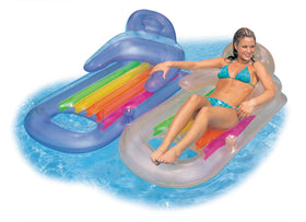 Intex King Kool inflatable lounge two pack bundle for family pool days