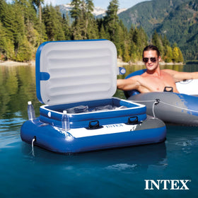 Intex Mega Chill II three air chambers enhance safety on the water