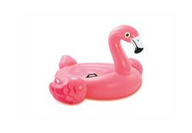 Intex Pink Flamingo inflatable pool float, great for lounging and play.