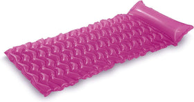 Intex Tote-N-Float Wave Mat rolled up for easy transport and storage
