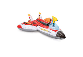 Intex water gun plane float front view for sunny pool play
